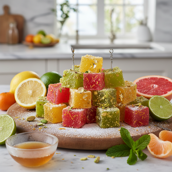 Citrus Bliss Turkish Delight recipe