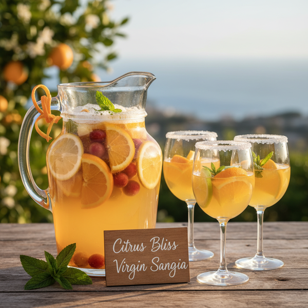 Citrus Bliss Virgin Sangria recipe