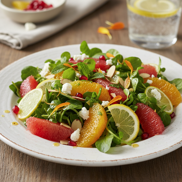 Citrus Burst Watercress Salad recipe