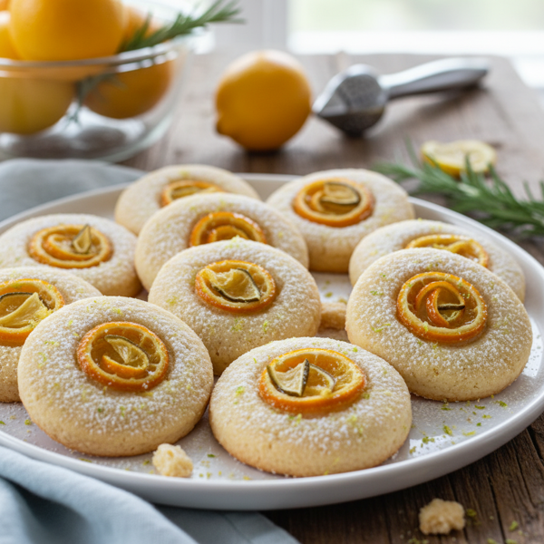 Citrus Butter Cookie Delights recipe