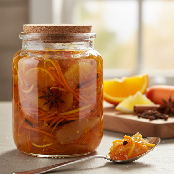 Citrus Carrot Conserve recipe