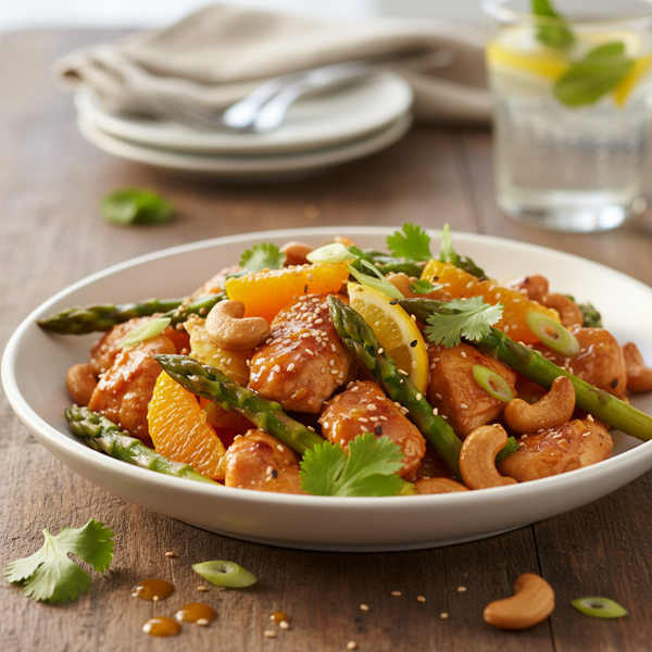 Citrus Cashew Chicken Delight recipe