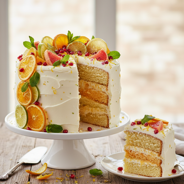Citrus Delight Cake recipe