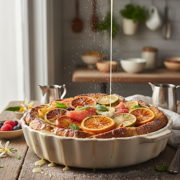 Citrus Delight French Toast Bake recipe