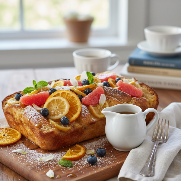 Citrus Delight Overnight French Toast recipe