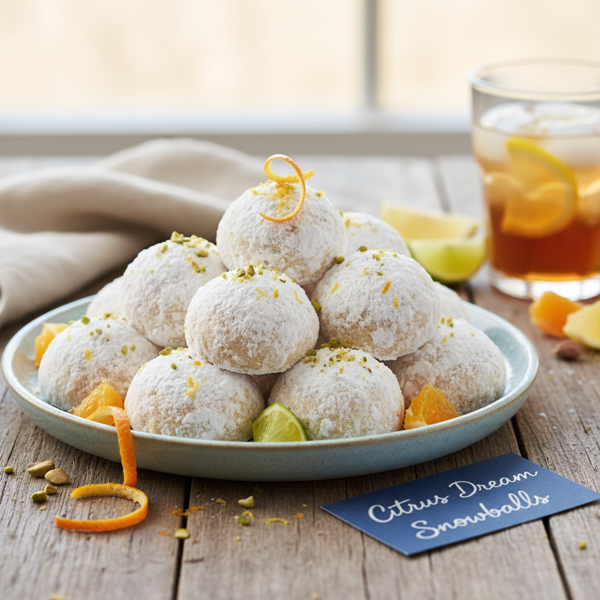 Citrus Dream Snowballs recipe