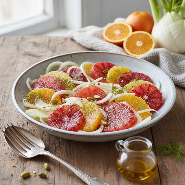 Citrus Fennel Delight Salad recipe