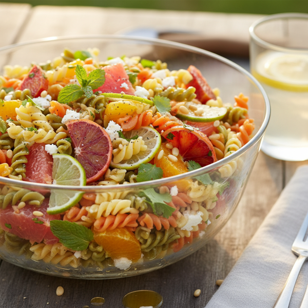 Citrus Fiesta Rotini Salad recipe