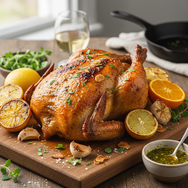 Citrus Garlic Mojo Chicken recipe