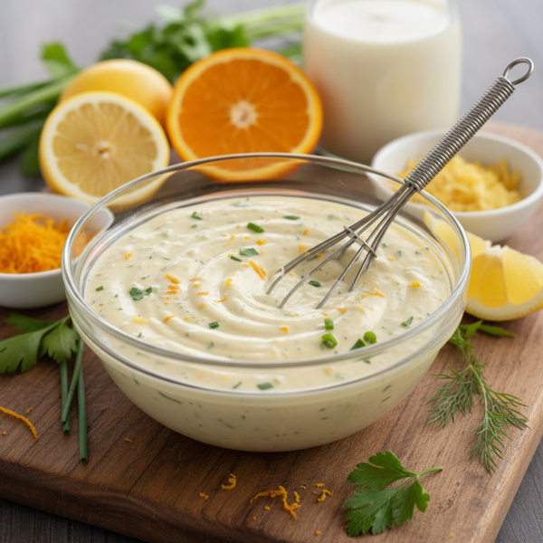 Citrus Herb Buttermilk Dressing recipe