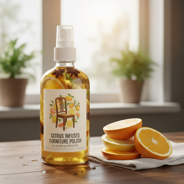 Citrus Infused Furniture Polish recipe