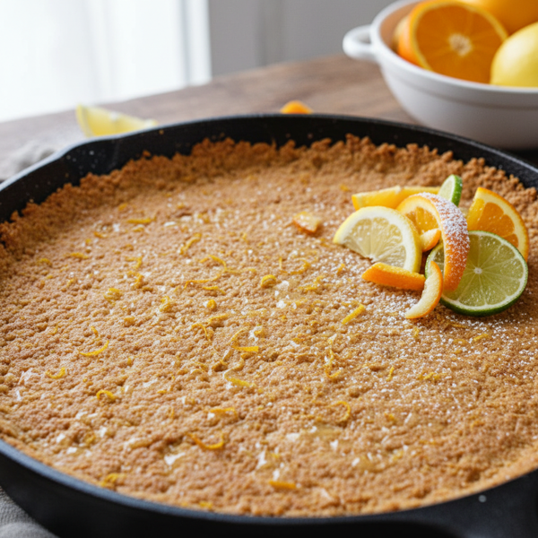 Citrus Infused Graham Cracker Crust recipe