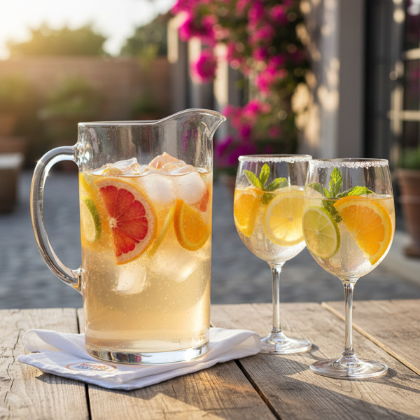 Citrus Infused Wine Spritzer recipe