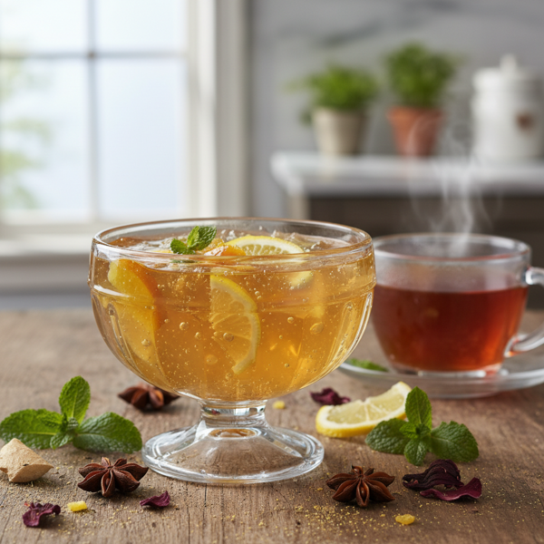 Citrus Infused Zinger Tea Jelly recipe