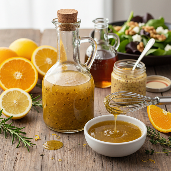 Citrus Maple-Dijon Vinaigrette recipe
