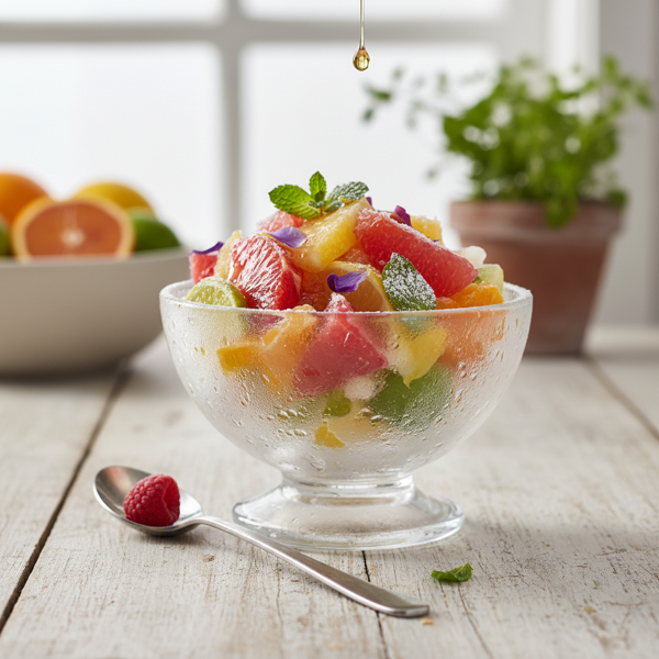 Citrus Melody Frozen Fruit Delight recipe