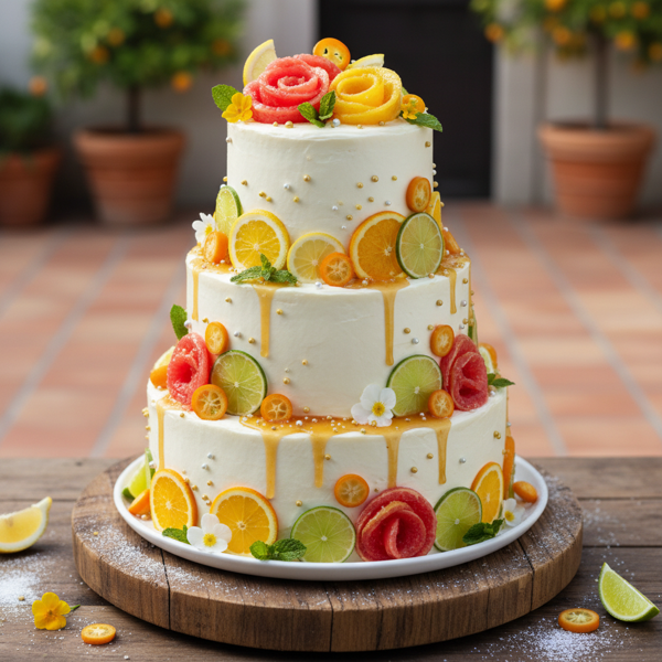 Citrus Paradise Cake recipe