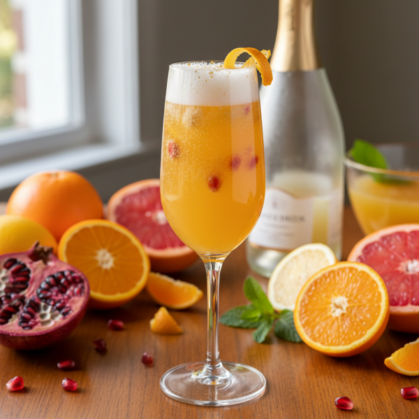 Citrus Sparkler Mimosa recipe