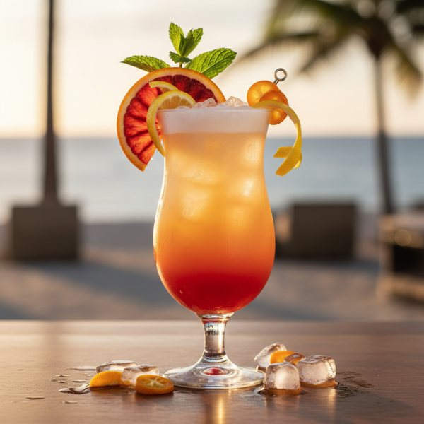 Citrus Sunset Cocktail recipe
