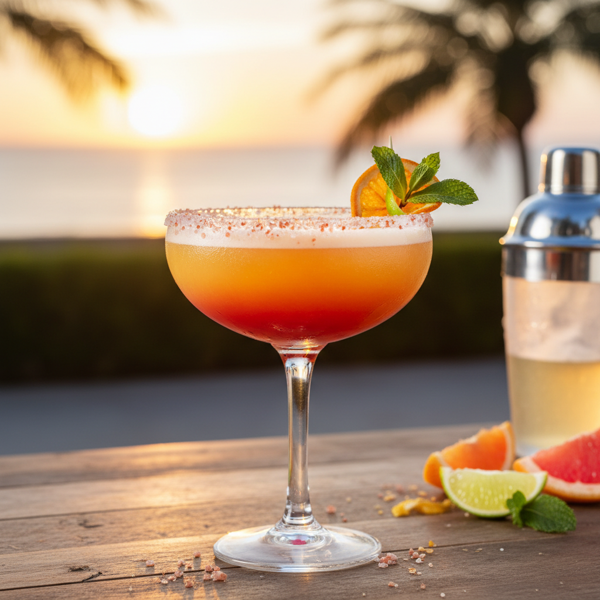 Citrus Sunset Margarita recipe