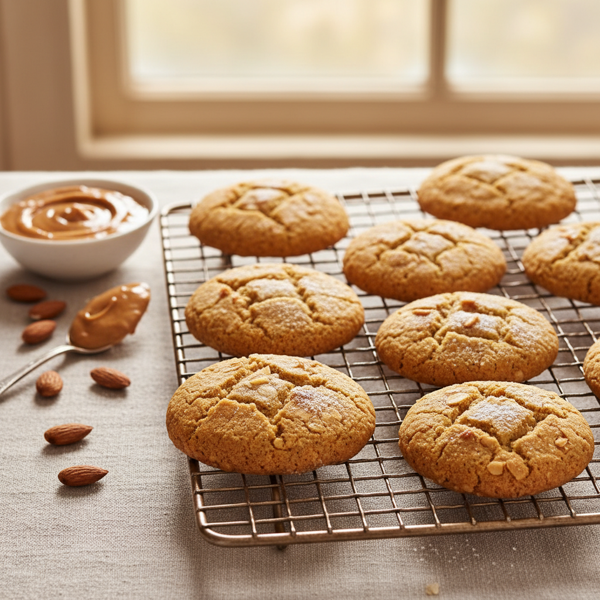 Classic Almond Butter Cookies recipe