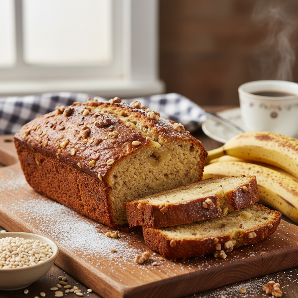 Classic Banana Barley Bread recipe