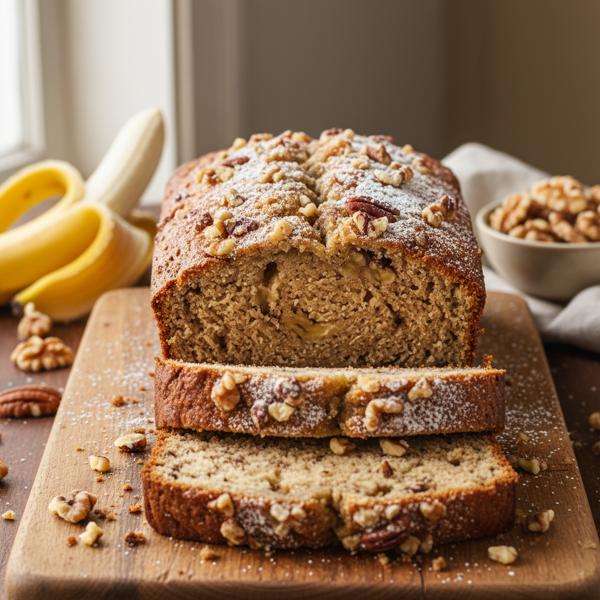 Classic Banana Nut Bread recipe