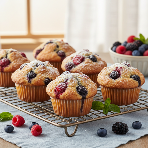Classic Berry Bliss Muffins recipe