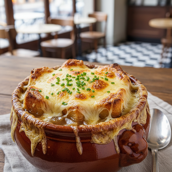 Classic Bistro French Onion Soup recipe