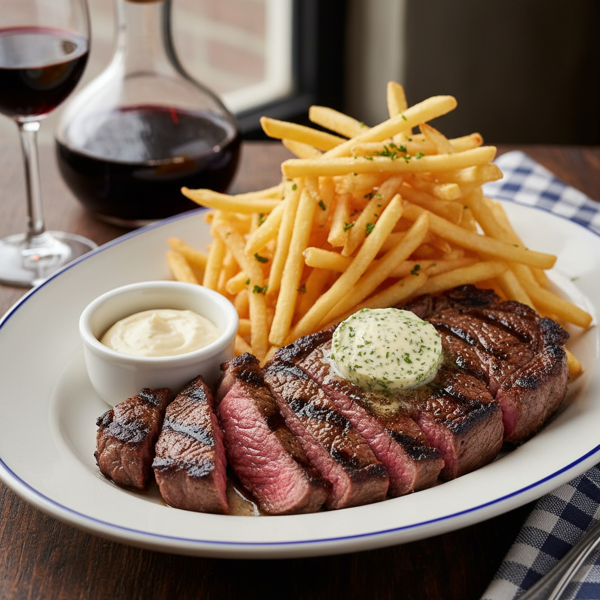 Classic Bistro Steak Frites recipe