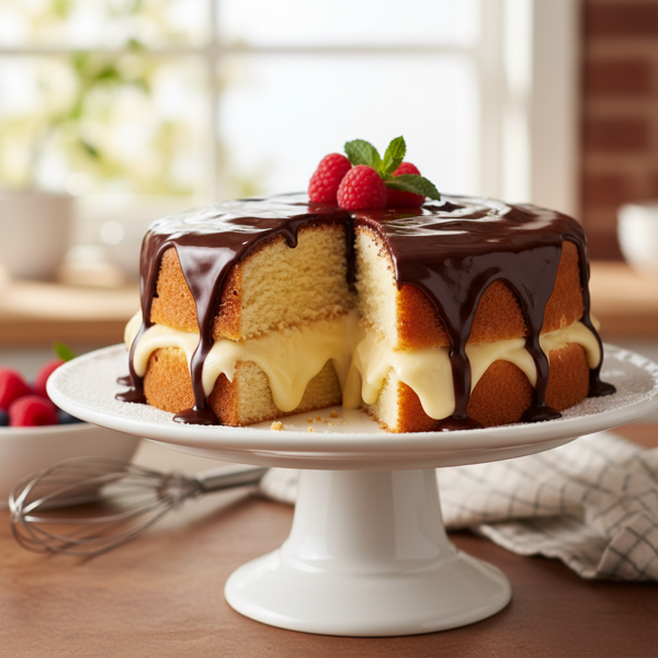 Classic Boston Cream Pie Delight recipe