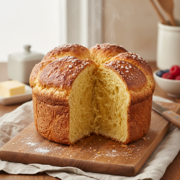 Classic Bread Machine Brioche recipe