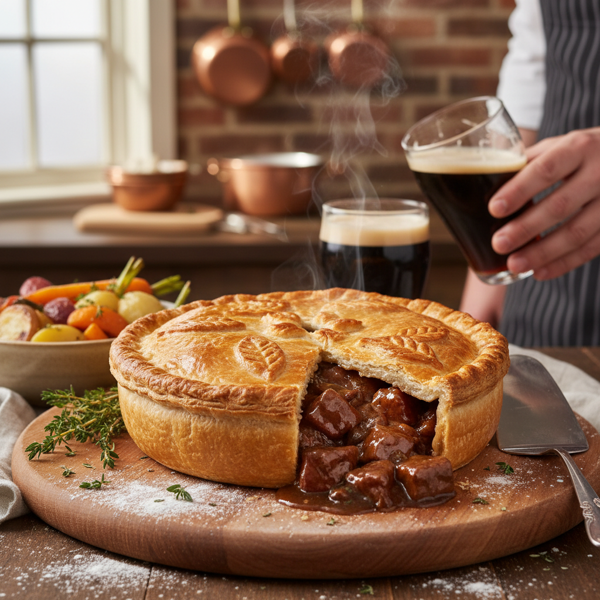 Classic British Beef and Ale Pie recipe