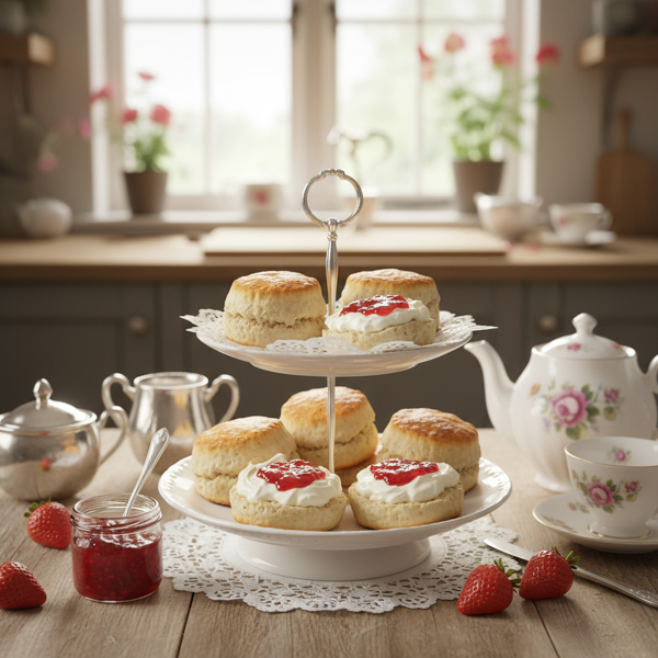 Classic British Cream Scones recipe