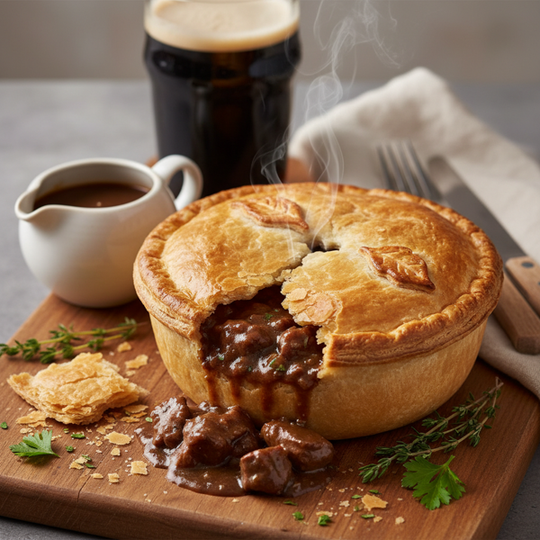 Classic British Steak and Ale Pie recipe