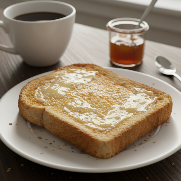 Classic Buttered Toast recipe