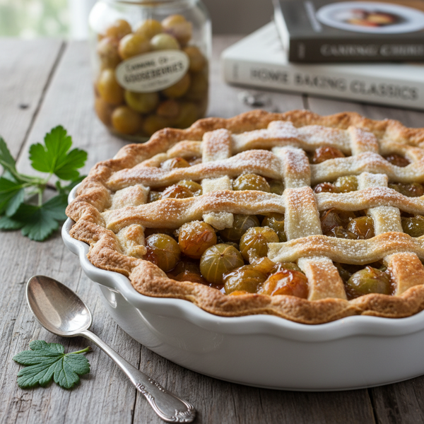 Classic Canned Gooseberry Pie recipe