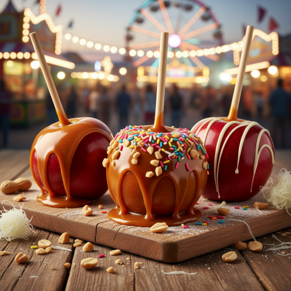 Classic Carnival Caramel Apples Delight recipe