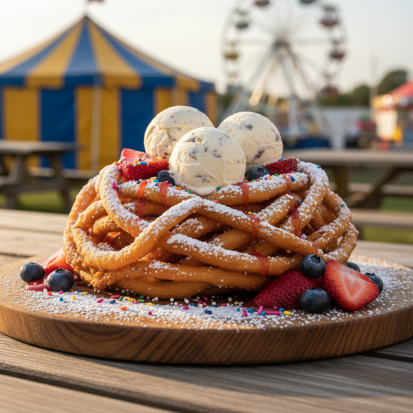 Classic Carnival Funnel Cake Delight recipe