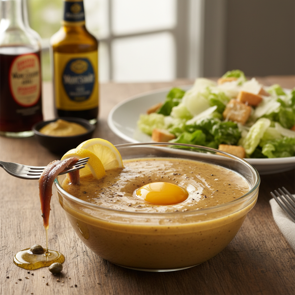 Classic Cesar Cardini's Caesar Salad Dressing recipe