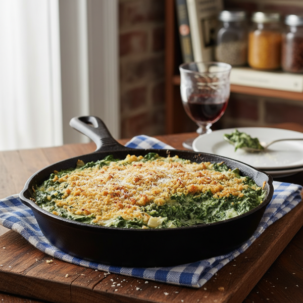 Classic Chicago-Style Creamed Spinach recipe