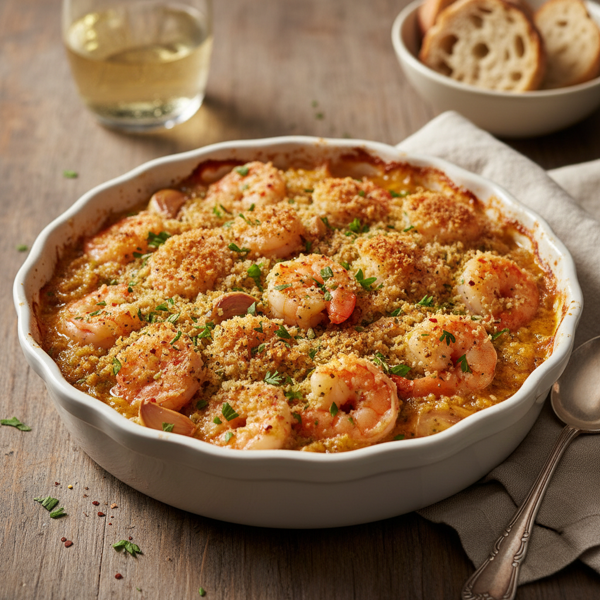 Classic Chicago Shrimp De Jonghe recipe