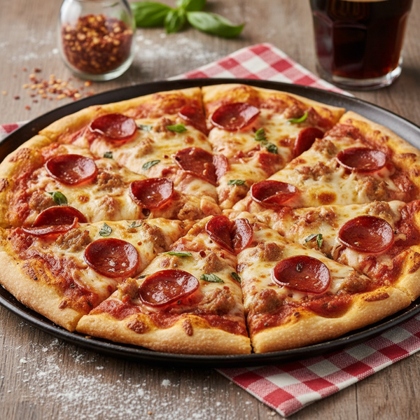 Classic Chicago Thin Crust Pizza recipe