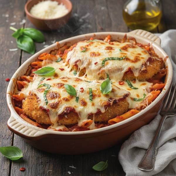 Classic Chicken Parmesan Bake recipe