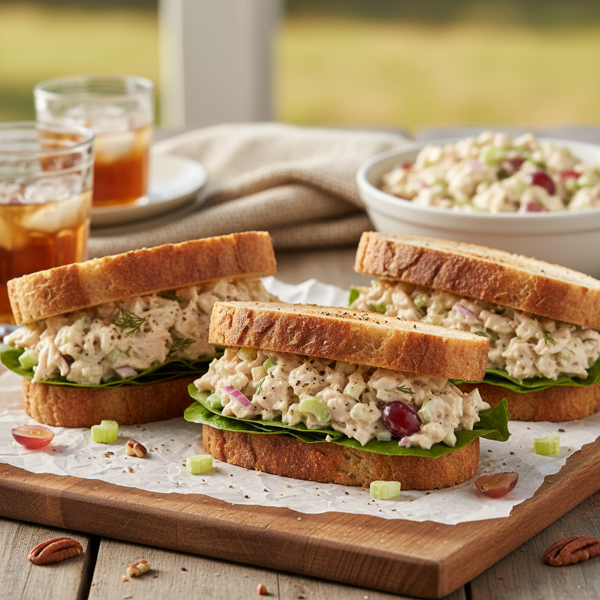 Classic Chicken Salad Sandwiches recipe
