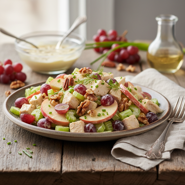 Classic Chicken Waldorf Salad Deluxe recipe