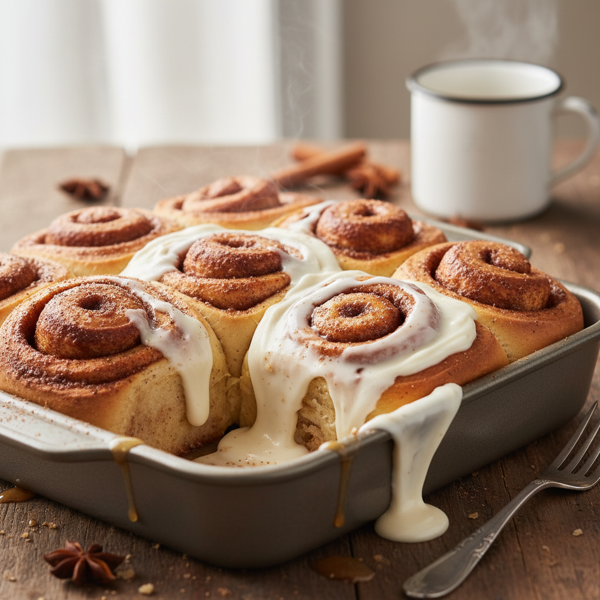 Classic Cinnabon-Style Cinnamon Rolls recipe