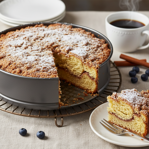 Classic Cinnamon-Streusel Coffee Cake recipe