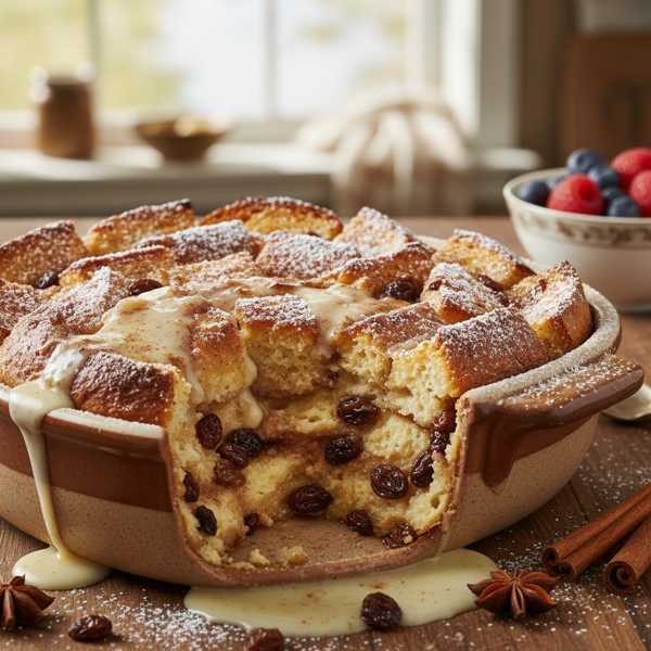 Classic Cinnamon Bread Pudding recipe