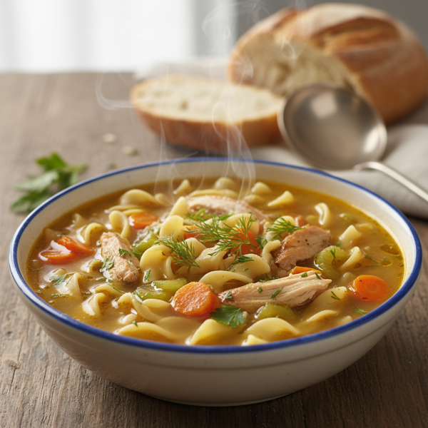 Classic Comfort Chicken Noodle Soup recipe